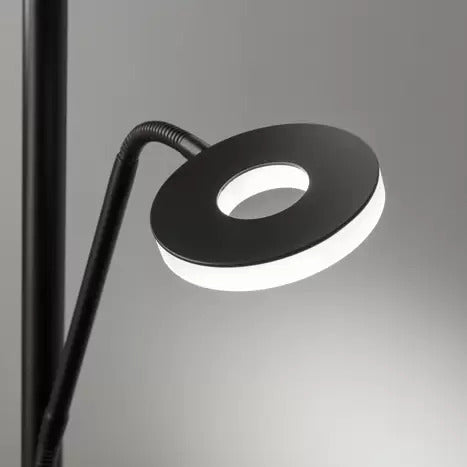 Stehleuchte Stehlampe FISCHER HONSEL LED Dent schwarz Beleuchtung Lampe 180305 - 4003694403184