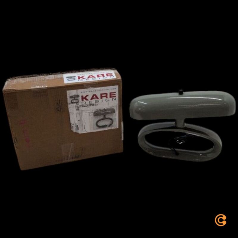 KARE Tischleuchte Suki LED Tischlampe Lampe salbeigrün Stahl 26cm E14 2x7W - 4025621564645