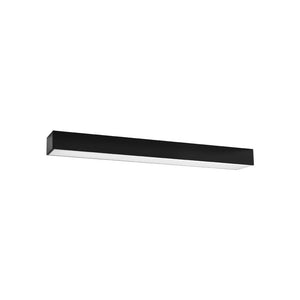 B-Ware Sollux Lighting Deckenleuchte Lampe Pinne LED Grau Aluminium Clean