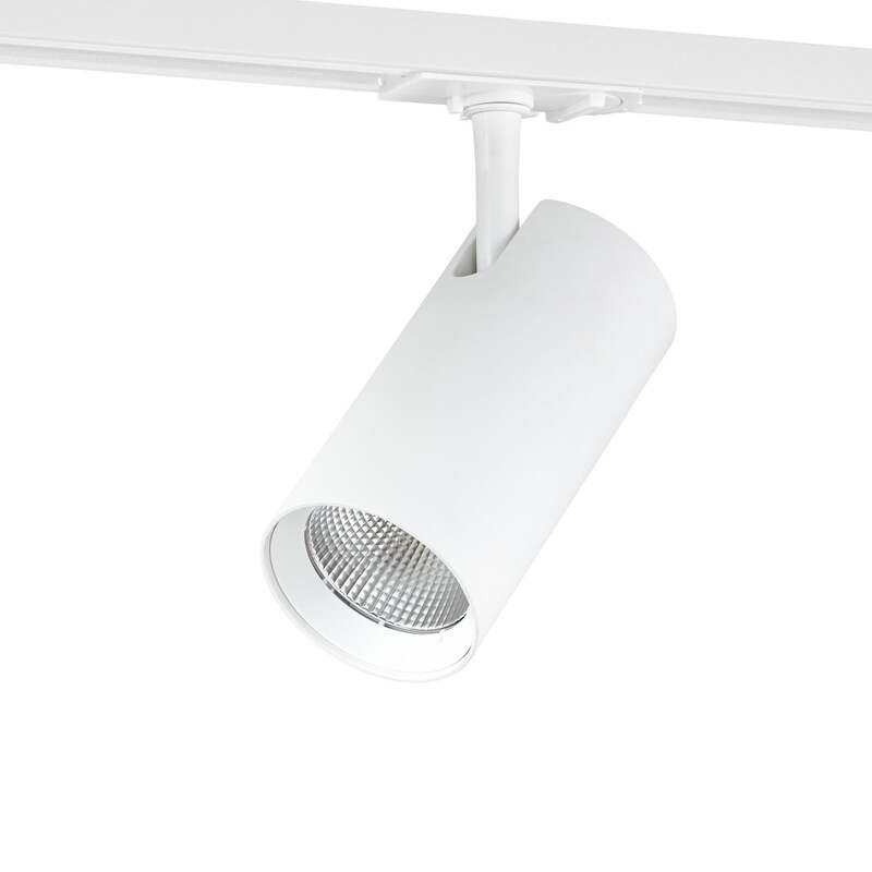 Lindby LED Schienen Spot Linaro dimmbar Aluminium CCT 3000K bis 5700K weiß Ø7cm - 4255830906091