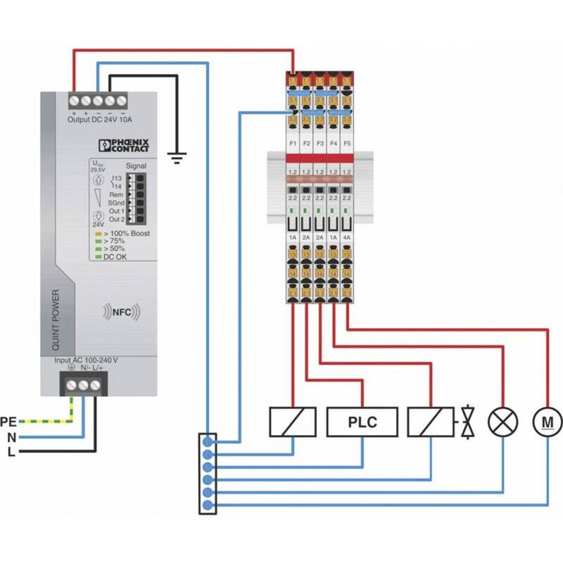Phoenix Contact PTCB E1 24DC/1-8A NO Schutzschalter 1 Schließer 1 St. - 4055626323763