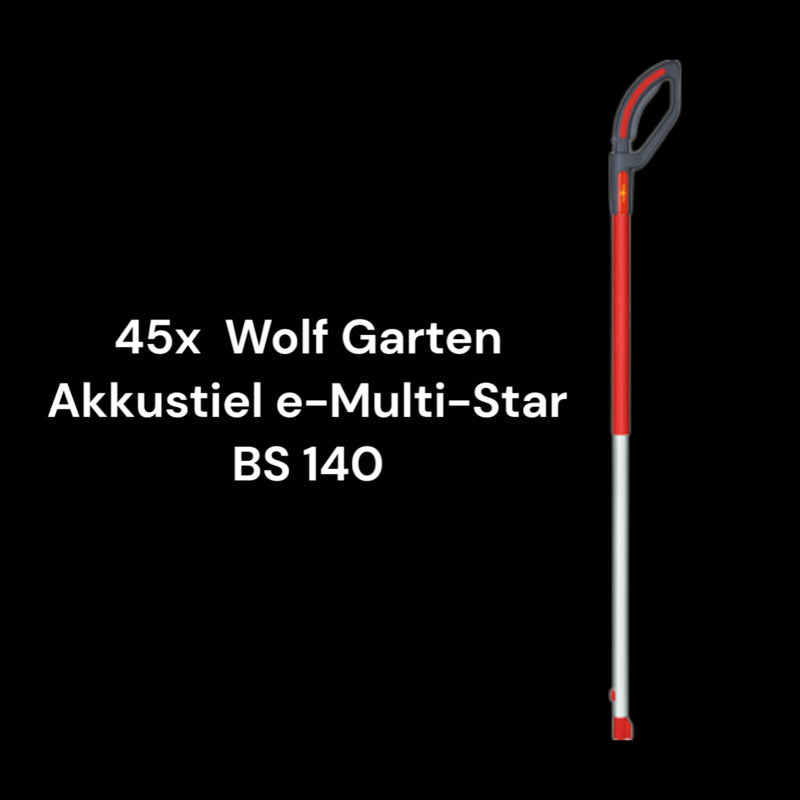 45x Sonderposten Wolf Garten Akkustiel e-Multi-Star BS 140 eM Ersatzteil - 4008423922424