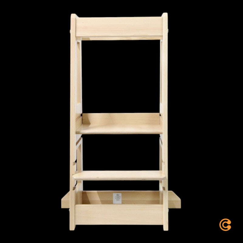 tiSsi Lernturm Felix Spielturm Kinderzimmer Kinderhocker Kinderlernturm natur - 4260657580188