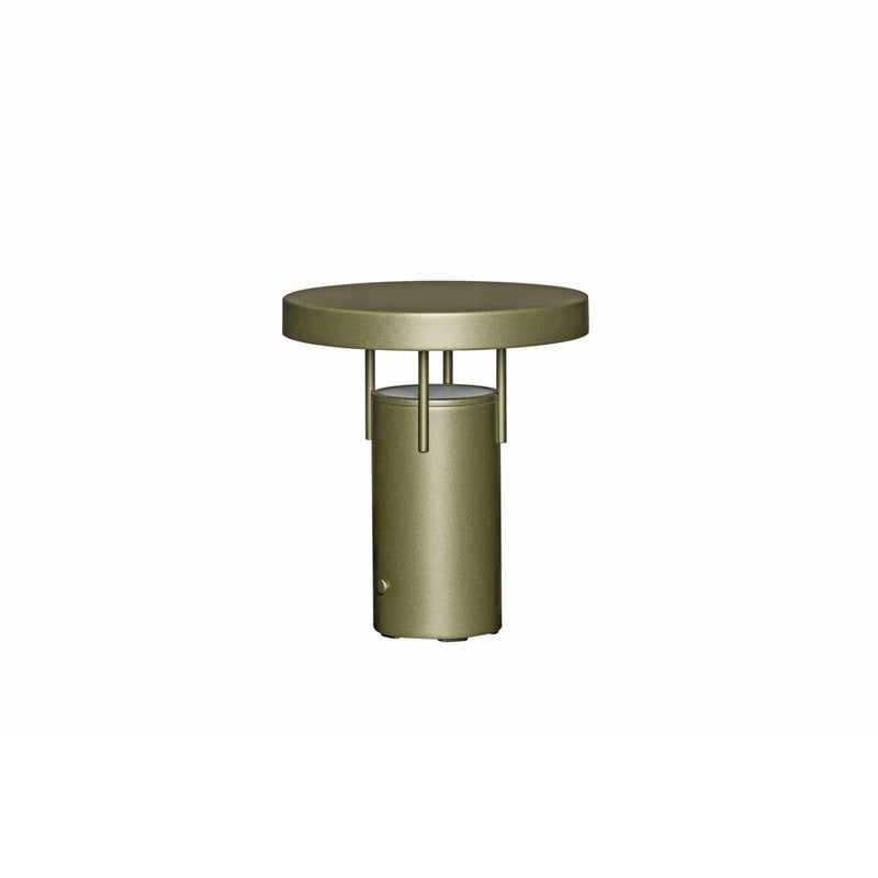 Hübsch Tischlampe BringMe Mini LED Leuchte dimmbar dunkelgrün 20cm IP44 2700K - 5712772145678
