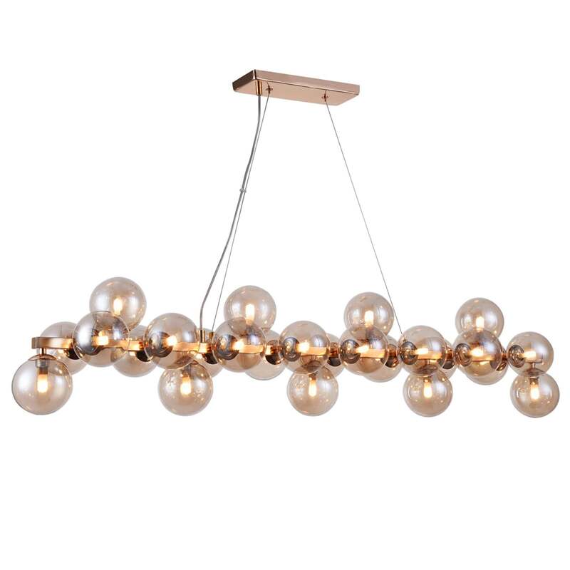 MAYTONI Hängelampe Hängeleuchte Dallas LED Pendelleuchte dimmbar goldfarben - 4251110094427