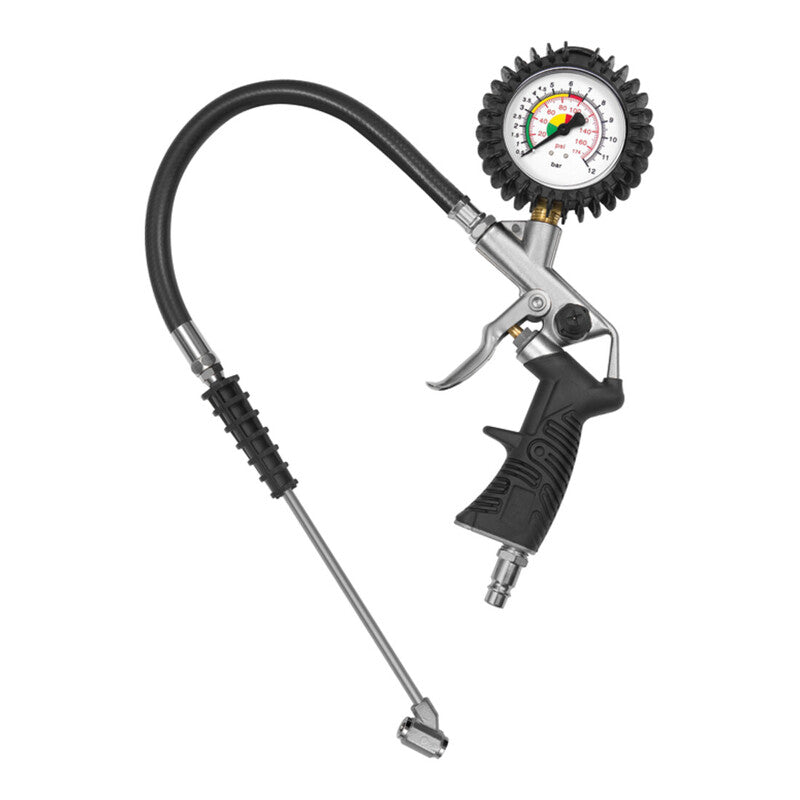 Riegler Reifenfüllmesser Standard-Handreifenfüllmesser 0-12 bar 63mm ungeeicht - 4047322508391