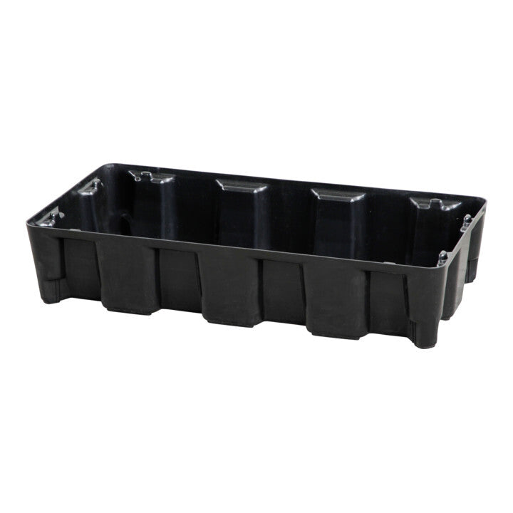 CEMO PE-Auffangwanne Wanne Auffangwanne 35 Liter Polyethylen stapelbar 3 STÜCK - 4052886342985