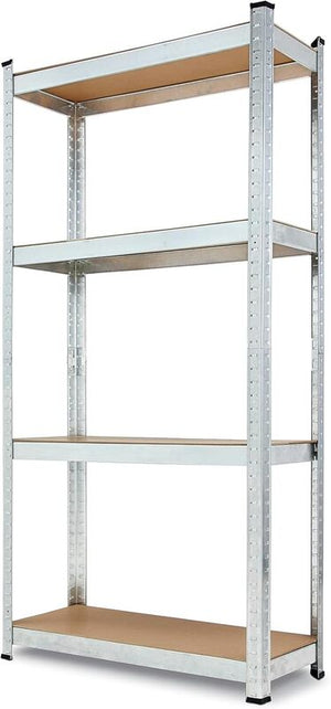 B-Ware Izzy 1 Regal Metall Schwerlastregal 4 Böden 150x75x30 cm 280 kg Tragkraft