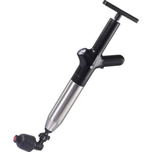 B-Ware Toolcraft Toiletten-Pümpel Hand-Rohrreinigungsgerät Edelstahl rostfrei 34x8x27cm