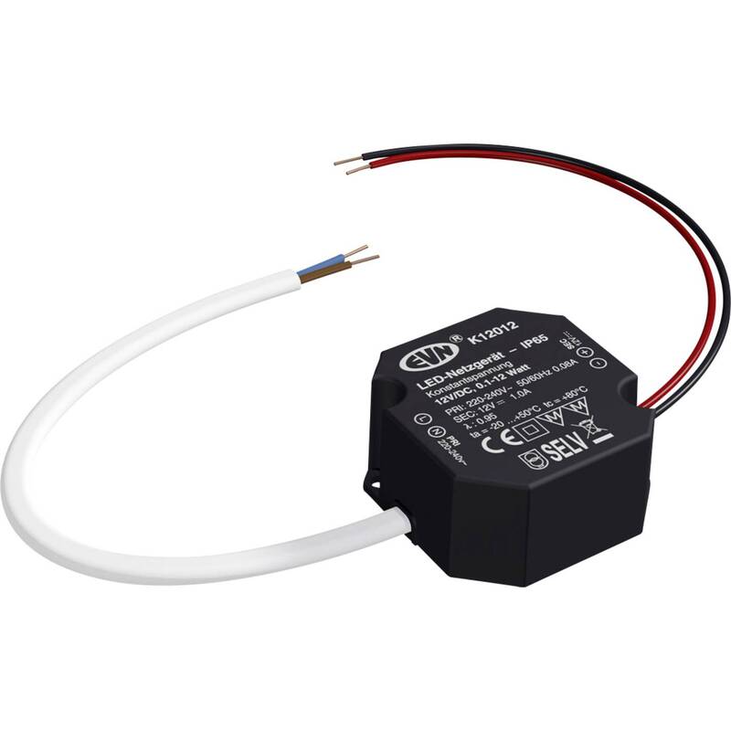 EVN LED Trafo Sicherheitstransformator Konstantspannung 12 V DC IP65 Innen Außen - 4037293374927
