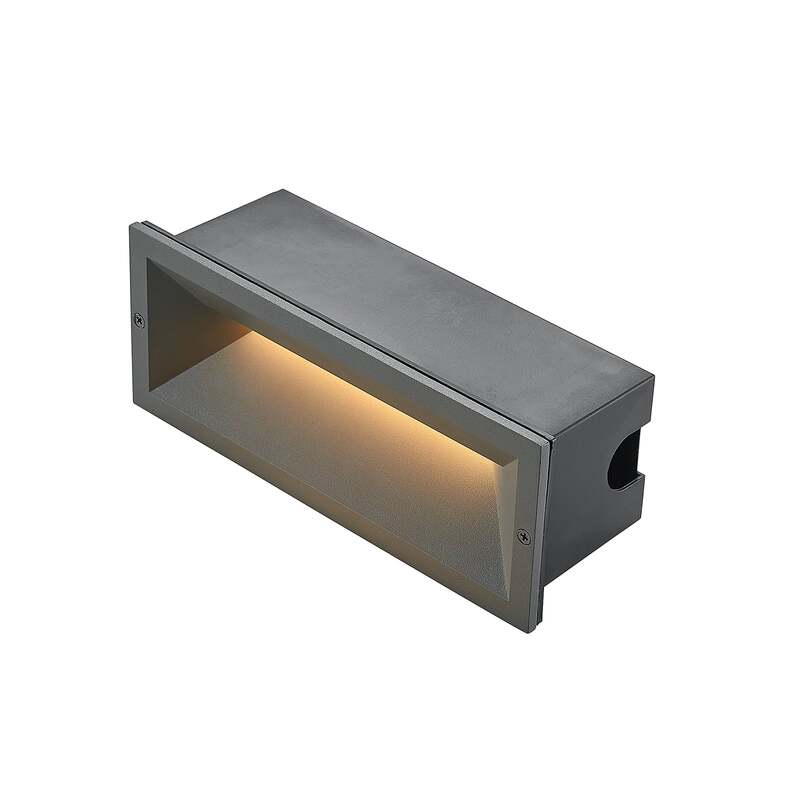 Lucande LED-Wandeinbauleuchte Jaano anthrazit 11W IP65 für Außenbeleuchtung - 4251096583304