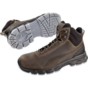 B-Ware PUMA Sicherheitsstiefel Condor Mid ESD SRC S3 Braun Größe 42 ESD Schutzstiefel