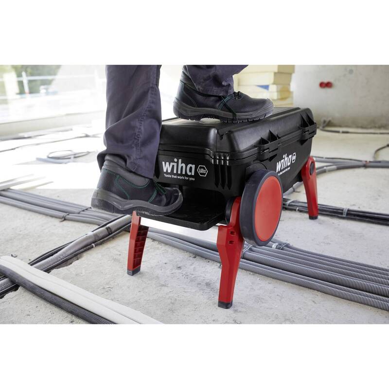 Wiha Werkzeugkoffer Handwerker 104-teilig Profi Set Elektriker schwarz 680x497mm - 4010995441289