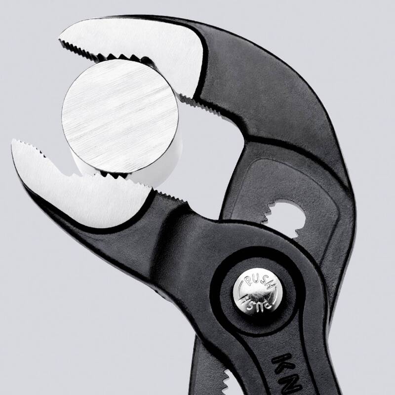 Knipex Wasserpumpenzange Zange COBRA 150mm 32mm Spannbereich Chrom-Vanadiumstahl - 4003773060116