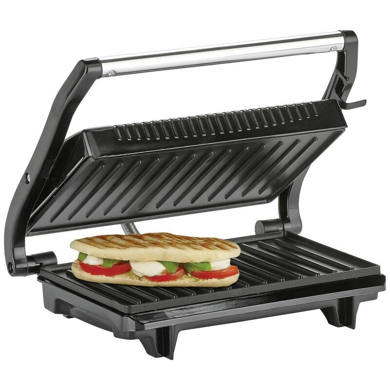 Tristar GR-2846 Kontaktgrill 700W Edelstahl Antihaftbeschichtung Sicherheitsv... - 8713016028464
