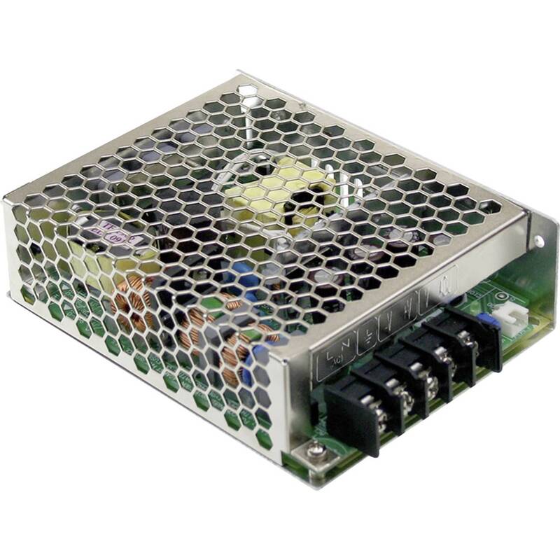 MEAN WELL Schaltnetzteil 24V DC 76W HRP-75-24 Schraubklemme geschlossen - 4711287436180