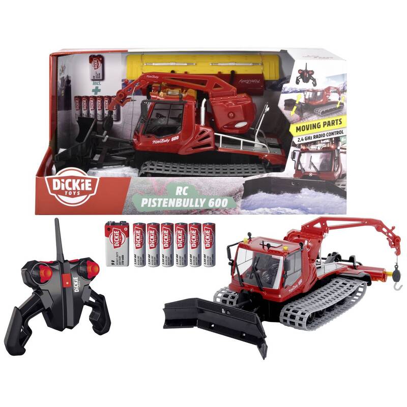 Dickie Toys Pistenbully 600 RC Einsteiger Modellauto 1:18 Elektro Raupe - 4006333076329