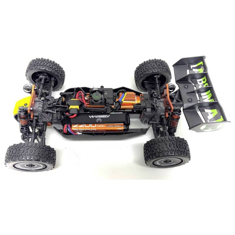 Absima 1:12RC Modellauto Buggy Elektro Allradantrieb Brushless Purple Neon Furry - 4250650963811