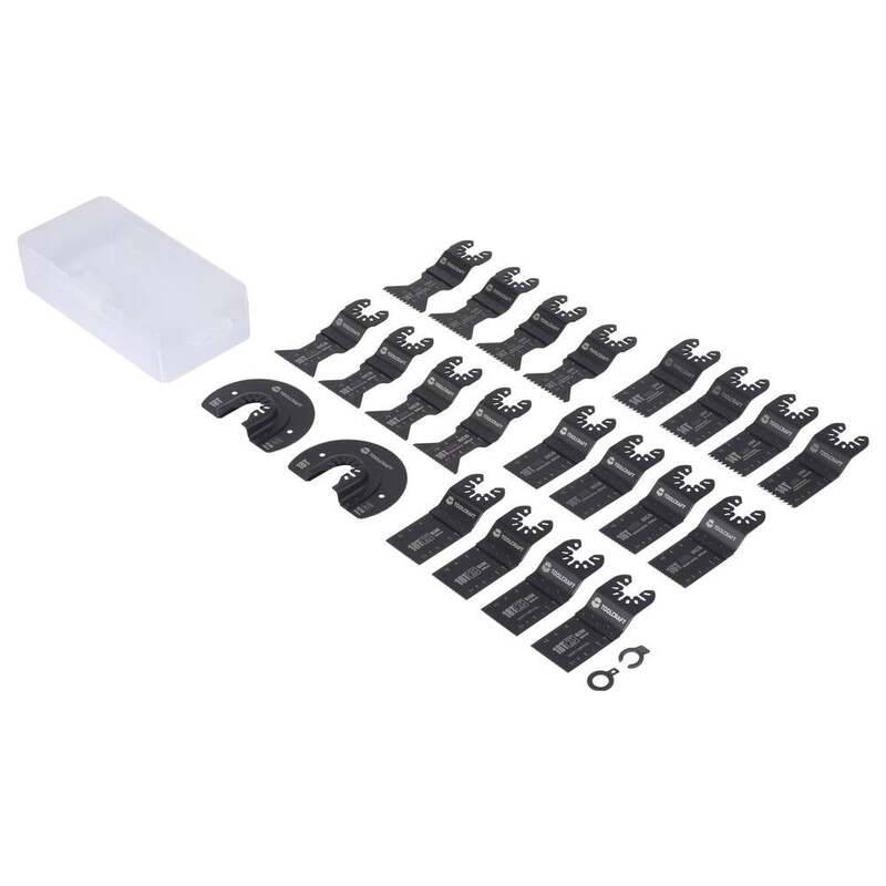 TOOLCRAFT Multifunktionswerkzeug Set Aufsatz Werkzeugaufnahme 24-teilig 2 SETS - 4064161482149