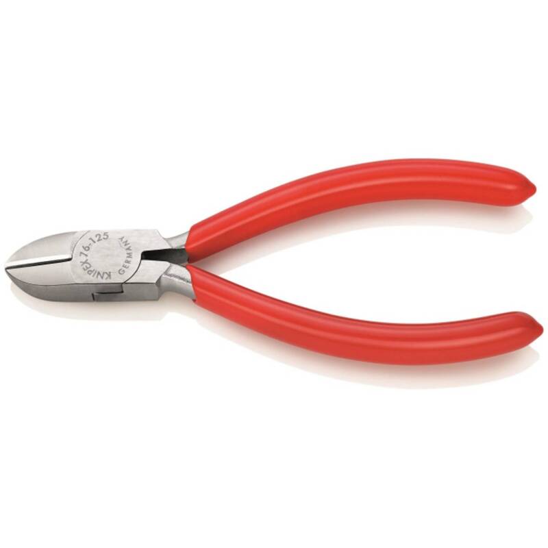 Knipex Seitenschneider Zange 125mm Werkzeugstahl für Elektriker verchromt - 4003773048923