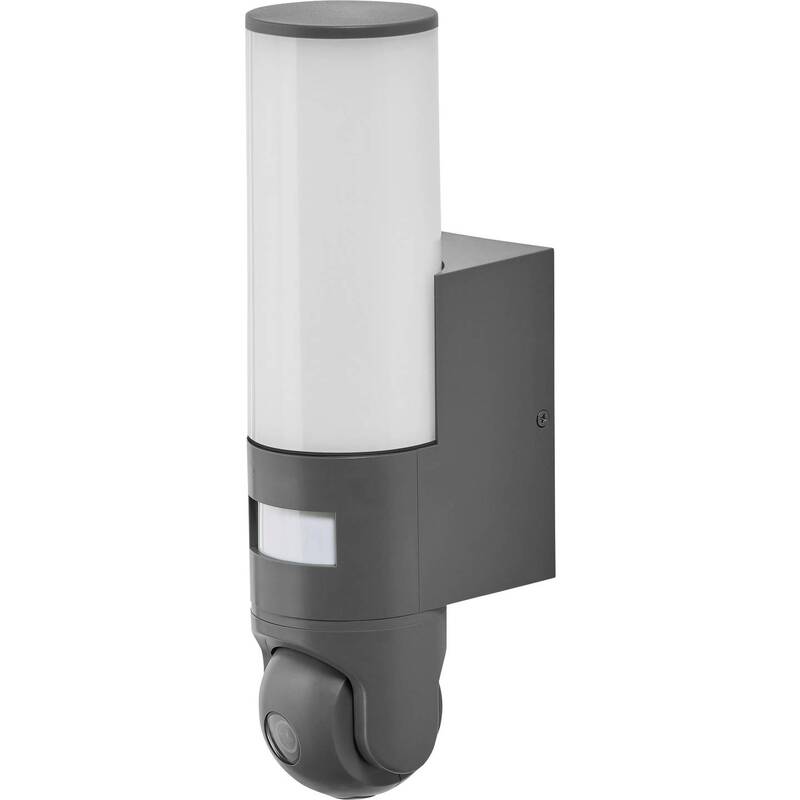 LEDVANCE Außenwandleuchte mit Überwachungskamera LED 16W IP44 warmweiß weiß - 4058075564602