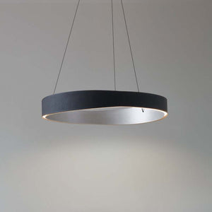 B-Ware Lucande Pendelleuchte Hängeleuchte Led Schwarz Aluminium Fernbedienung Dimmbar