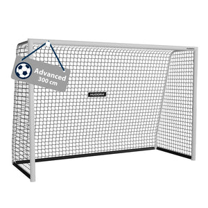 B-Ware HUDORA Fußballtor Torwand Fußballtür Advanced 300 Weiß Garten Training Netz