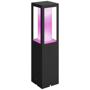 B-Ware Philips Außenleuchte Gartenleuchte LED Sockel schwarz IP44 1200lm 16W 400mm