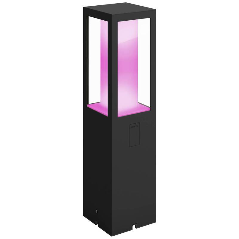 Philips Außenleuchte Gartenleuchte LED Sockel schwarz IP44 1200lm 16W 400mm - 8718696170526