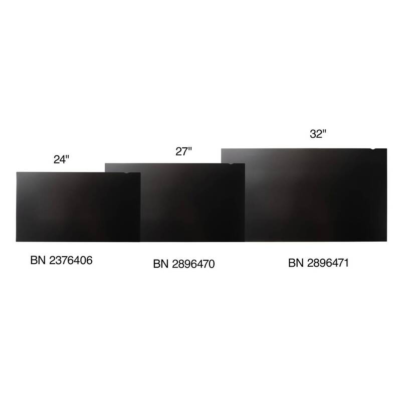 Renkforce Blickschutzfolie Monitor 61cm 24 Zoll Universal Einblickschutz 16:9 - 4064161180083