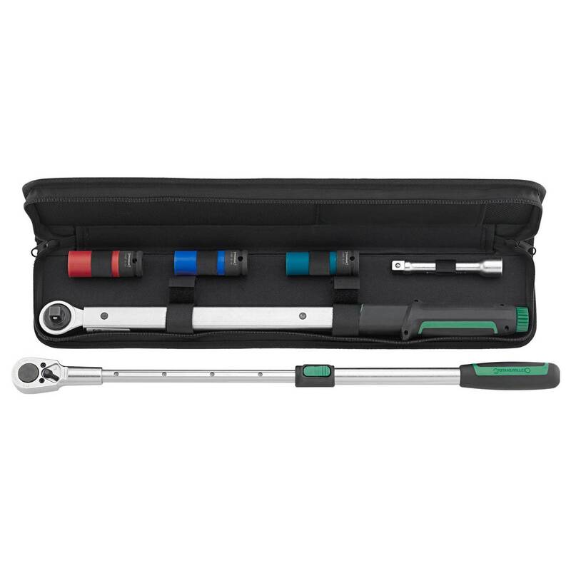 Stahlwille Drehmomentschlüssel Heizkörper 750NR 1/2" 40-200Nm Softcase schwarz - 4018754363124