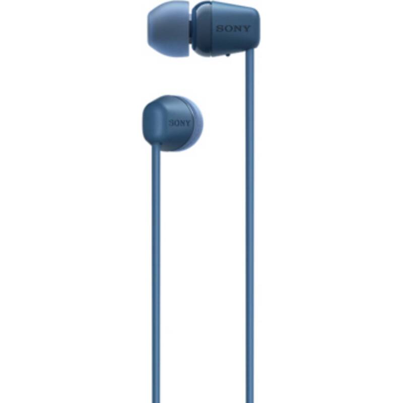 Sony In Ear Headset WI-C100 Bluetooth Stereo Klang-Personalisierung Blau 25h - 4548736133945