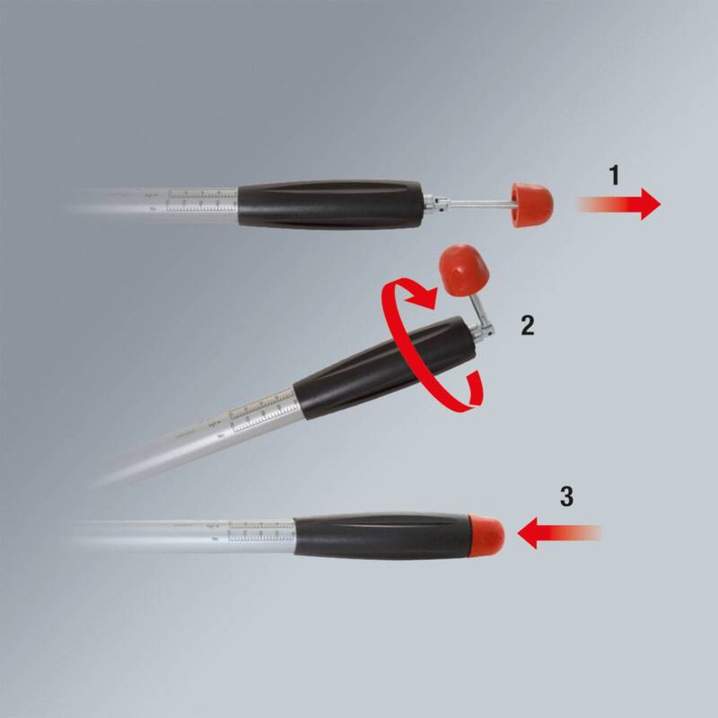KS Tools Drehmomentschlüssel 50-250 Nm präzise Handwerkzeug mit 4% Genauigkeit - 4042146284445