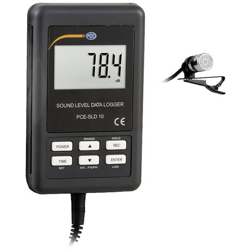 PCE Instruments Schallpegel-Datenlogger PCE-SLD 10 Messgerät für Arbeitsschutz - 4250348719508
