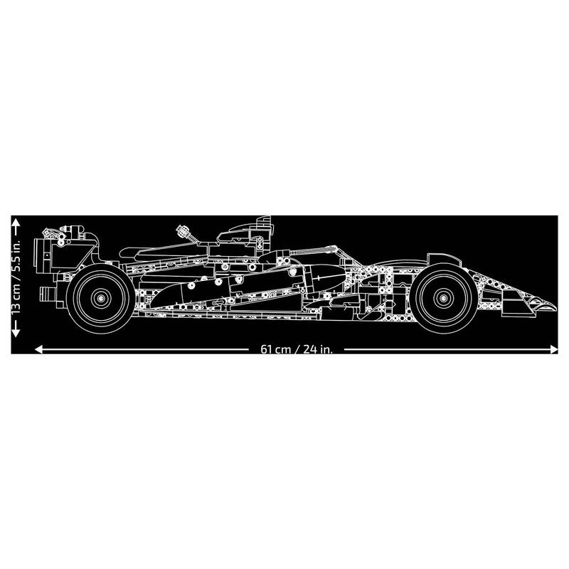 LEGO Technic Modell Aston Martin Aramco AMR25 F1 Auto mit Lenkung 6588593 - 5702018067796