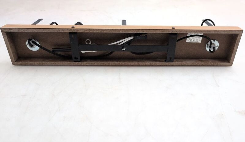 JUST LIGHT Deckenstrahler dreiflammig Green Langström dimmbar Holz schwarz - 4043689994884
