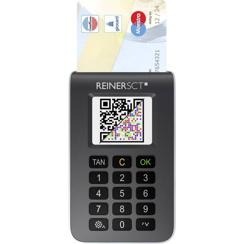 REINER SCT TanJack Photo QR I Chip Tan Generator for Online Banking - 4011170083935