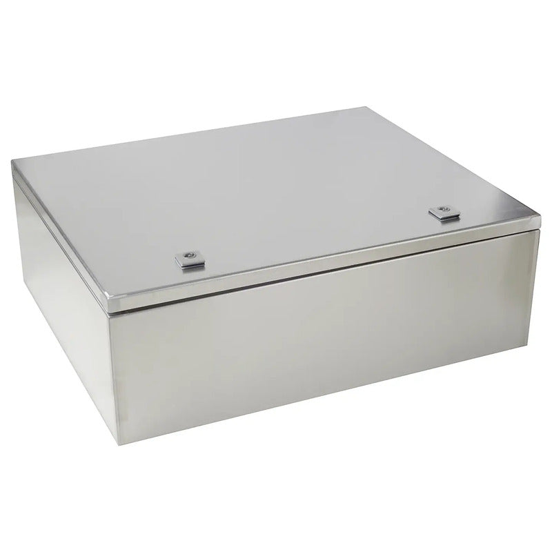 TRU COMPONENTS TC-SS505020 Schaltschrank Gehäuse 500x500x200 Edelstahl Grau - 4064161335421