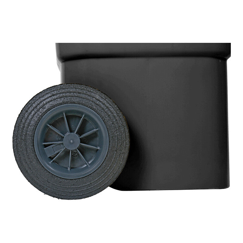STIER Müllgroßbehälter Abfallbehälter 80l grau UV-stabilisiert 445x520x939mm - 4251709624523