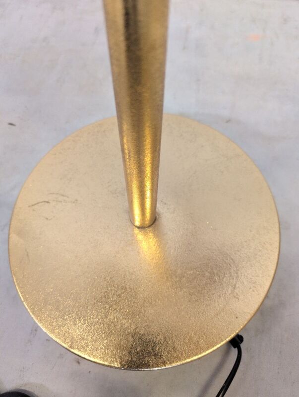 KARE Stehleuchte Palmera Lampe messingfarben 170cm hoch 3-flammig gold Ø90cm - 4025621530633