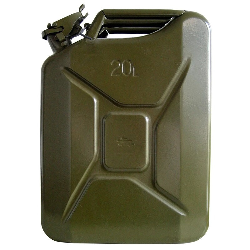 Cartrend Benzinkanister Metall 20 Liter Pannenhilfe Notfallhilfe 20l Kanister - 4008153738555
