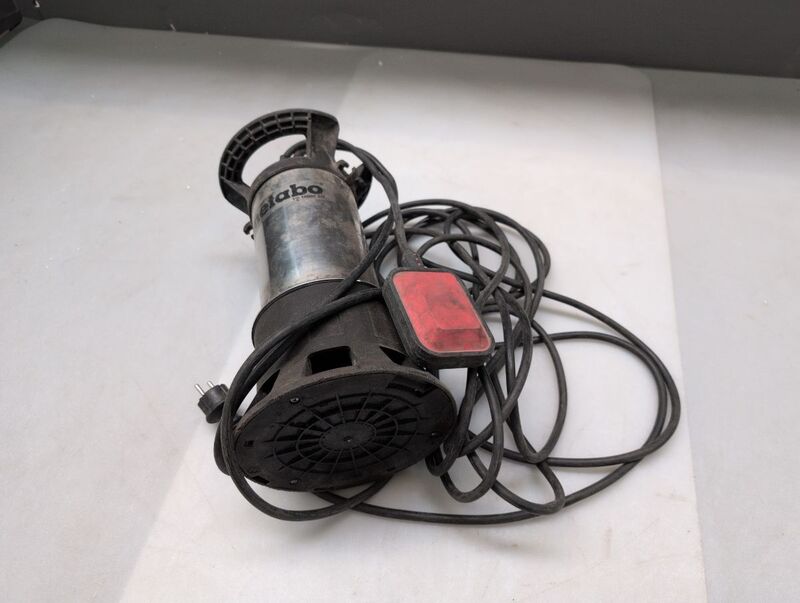 Metabo Schmutzwasser-Tauchpumpe PS 18000 SN 1900l/h 11m Edelstahl IPX8 1100W - 4003665502311