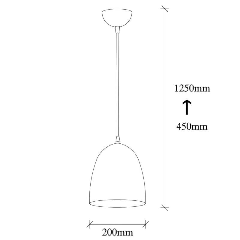 Opviq Hängeleuchte Tattoo 2375 LED Pendelleuchte Lampe dimmbar schwarz 25cm Höhe - 8681875943979