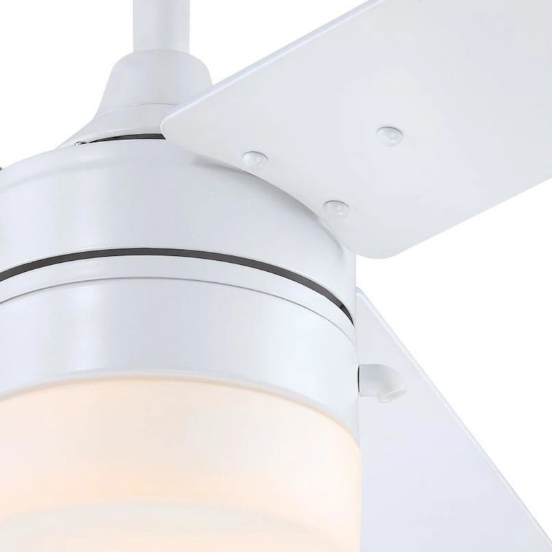 Westinghouse Deckenventilator Licht weiß matt birke IP44 132cm 60W E27 Leuchte - 4895105614230