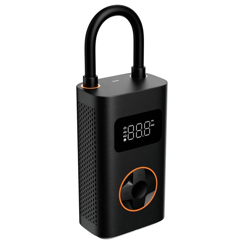 QiCycle Luftpumpe Pumpe N2 Elektrische Air Inflator USB C Schwarz LED Display - 6975652220066