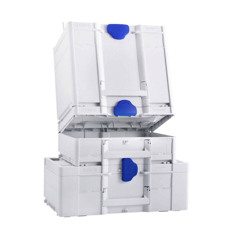 Tanos Transportkiste Systainer³ M 337 ABS Kunststoff Lichtgrau 296x396x330mm - 4063104001034
