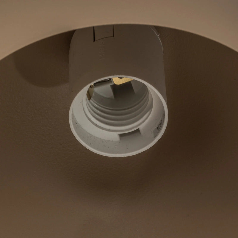 Hängelampe Sool LED Pendelleuchte dimmbar beige matt 3-flammig Metall E27 65cm - 5907565912159