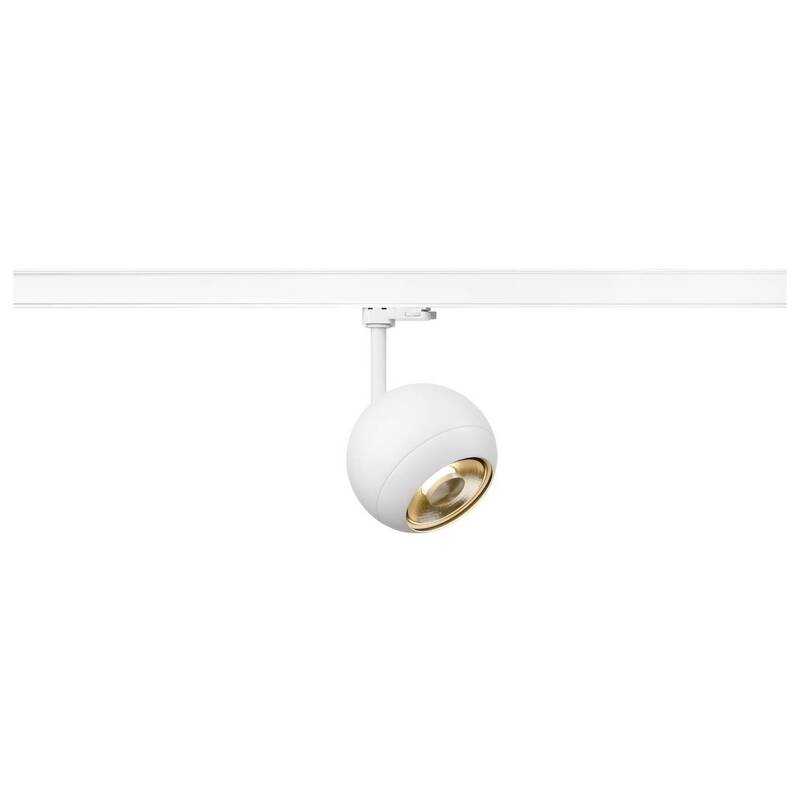 SLV Spot Schienenstrahler Light Eye 3phasig GU10 LED weiß 150 mm drehbar 3 STÜCK - 4024163295413