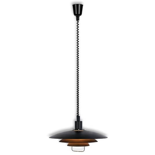 Markslöjd Schwarze Hängeleuchte Kirkenes Pendelleuchte Deckenlampe Deckenlampe - 7330024528079