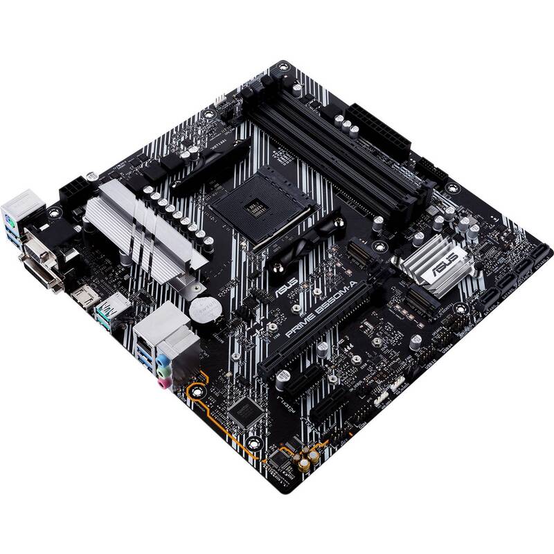 Asus PRIME B550M-A Mainboard Sockel AMD AM4 Micro-ATX Chipsatz SIEHE TEXT/FOTO - 4718017755528
